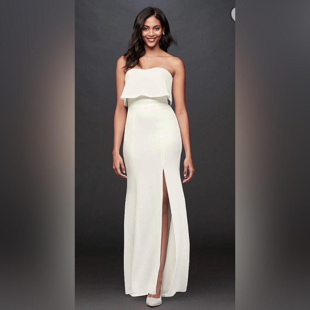 Db‎ studio strapless fit and flare dress SZ 14